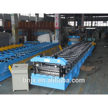 double-layer color steel roofing sheet &wall panel roll forming machine